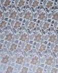 JAC015R Meterware G*cci Viskose-Polyester-Mischung Jacquard Blumen in beige 50 cm x 145 cm (Copy)